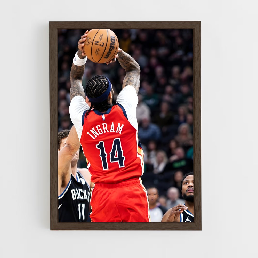 Poster Brandon de ingram – affiche Basketball (vue 5)